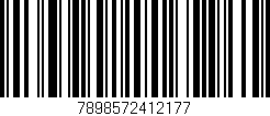 Código de barras (EAN, GTIN, SKU, ISBN): '7898572412177'