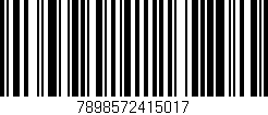 Código de barras (EAN, GTIN, SKU, ISBN): '7898572415017'