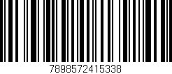 Código de barras (EAN, GTIN, SKU, ISBN): '7898572415338'