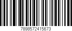 Código de barras (EAN, GTIN, SKU, ISBN): '7898572415673'