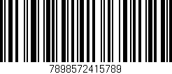Código de barras (EAN, GTIN, SKU, ISBN): '7898572415789'