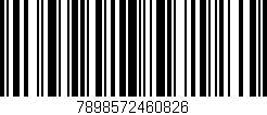 Código de barras (EAN, GTIN, SKU, ISBN): '7898572460826'