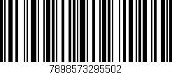 Código de barras (EAN, GTIN, SKU, ISBN): '7898573295502'