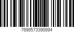 Código de barras (EAN, GTIN, SKU, ISBN): '7898573390894'