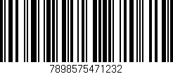 Código de barras (EAN, GTIN, SKU, ISBN): '7898575471232'