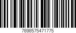 Código de barras (EAN, GTIN, SKU, ISBN): '7898575471775'