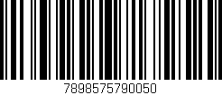 Código de barras (EAN, GTIN, SKU, ISBN): '7898575790050'