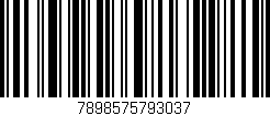 Código de barras (EAN, GTIN, SKU, ISBN): '7898575793037'