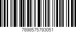 Código de barras (EAN, GTIN, SKU, ISBN): '7898575793051'