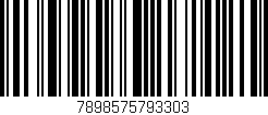 Código de barras (EAN, GTIN, SKU, ISBN): '7898575793303'