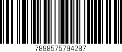 Código de barras (EAN, GTIN, SKU, ISBN): '7898575794287'