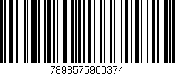 Código de barras (EAN, GTIN, SKU, ISBN): '7898575900374'
