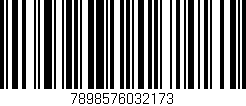Código de barras (EAN, GTIN, SKU, ISBN): '7898576032173'