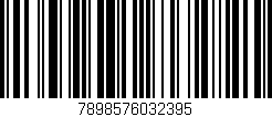 Código de barras (EAN, GTIN, SKU, ISBN): '7898576032395'