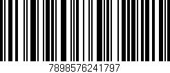 Código de barras (EAN, GTIN, SKU, ISBN): '7898576241797'