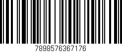 Código de barras (EAN, GTIN, SKU, ISBN): '7898576367176'
