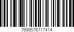 Código de barras (EAN, GTIN, SKU, ISBN): '7898576717414'