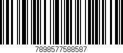Código de barras (EAN, GTIN, SKU, ISBN): '7898577588587'