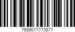 Código de barras (EAN, GTIN, SKU, ISBN): '7898577773877'