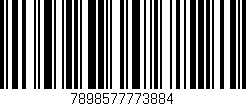 Código de barras (EAN, GTIN, SKU, ISBN): '7898577773884'