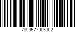 Código de barras (EAN, GTIN, SKU, ISBN): '7898577905902'