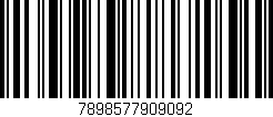 Código de barras (EAN, GTIN, SKU, ISBN): '7898577909092'