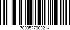 Código de barras (EAN, GTIN, SKU, ISBN): '7898577909214'