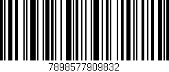 Código de barras (EAN, GTIN, SKU, ISBN): '7898577909832'