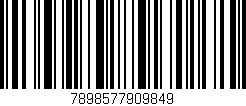 Código de barras (EAN, GTIN, SKU, ISBN): '7898577909849'