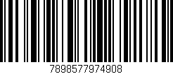Código de barras (EAN, GTIN, SKU, ISBN): '7898577974908'