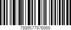 Código de barras (EAN, GTIN, SKU, ISBN): '7898577976889'