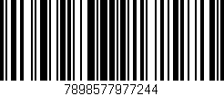 Código de barras (EAN, GTIN, SKU, ISBN): '7898577977244'