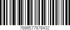 Código de barras (EAN, GTIN, SKU, ISBN): '7898577978432'