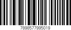 Código de barras (EAN, GTIN, SKU, ISBN): '7898577995019'