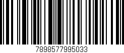 Código de barras (EAN, GTIN, SKU, ISBN): '7898577995033'
