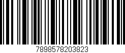 Código de barras (EAN, GTIN, SKU, ISBN): '7898578203823'