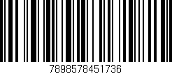 Código de barras (EAN, GTIN, SKU, ISBN): '7898578451736'