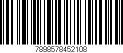 Código de barras (EAN, GTIN, SKU, ISBN): '7898578452108'