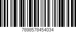 Código de barras (EAN, GTIN, SKU, ISBN): '7898578454034'