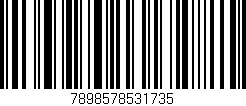 Código de barras (EAN, GTIN, SKU, ISBN): '7898578531735'
