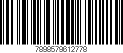 Código de barras (EAN, GTIN, SKU, ISBN): '7898579612778'