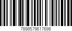 Código de barras (EAN, GTIN, SKU, ISBN): '7898579617698'