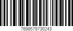 Código de barras (EAN, GTIN, SKU, ISBN): '7898579730243'