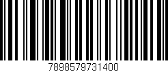 Código de barras (EAN, GTIN, SKU, ISBN): '7898579731400'