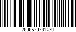 Código de barras (EAN, GTIN, SKU, ISBN): '7898579731479'