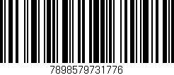 Código de barras (EAN, GTIN, SKU, ISBN): '7898579731776'