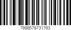 Código de barras (EAN, GTIN, SKU, ISBN): '7898579731783'