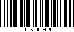 Código de barras (EAN, GTIN, SKU, ISBN): '7898579885028'