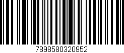 Código de barras (EAN, GTIN, SKU, ISBN): '7898580320952'