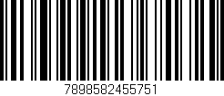 Código de barras (EAN, GTIN, SKU, ISBN): '7898582455751'